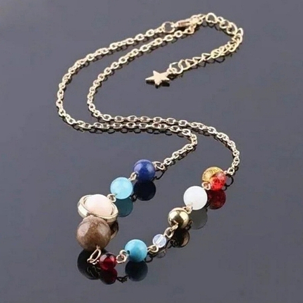 Free People Solar System Planets Necklace
